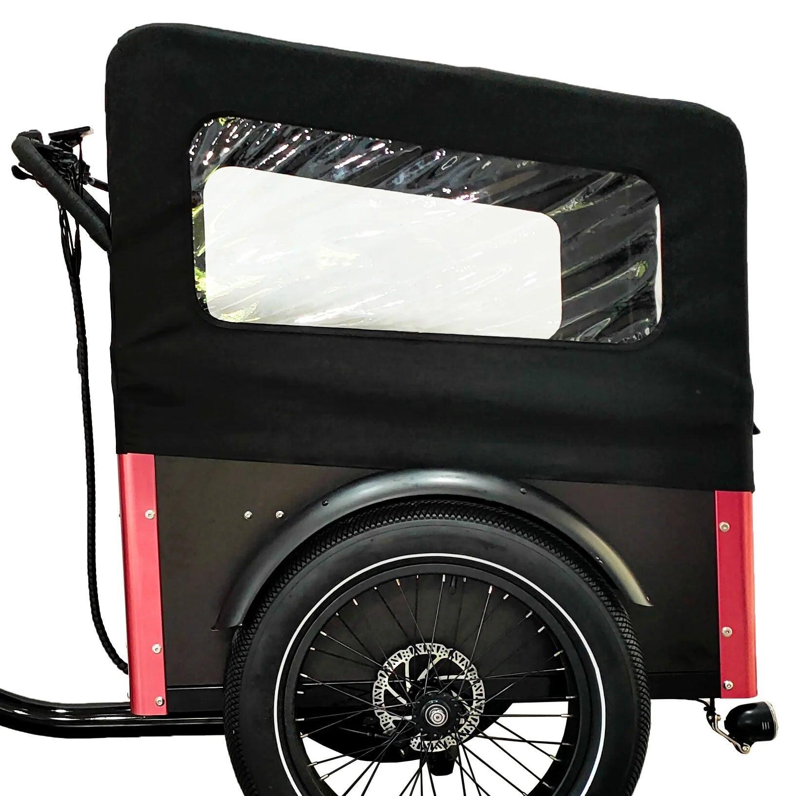 Cheap Family Electric Cargo Bike 3 Wheel 26 Inch Aluminum Alloy 500w 48v 7 Speed Disc Brake Tricycle - VirtuousWares:Global