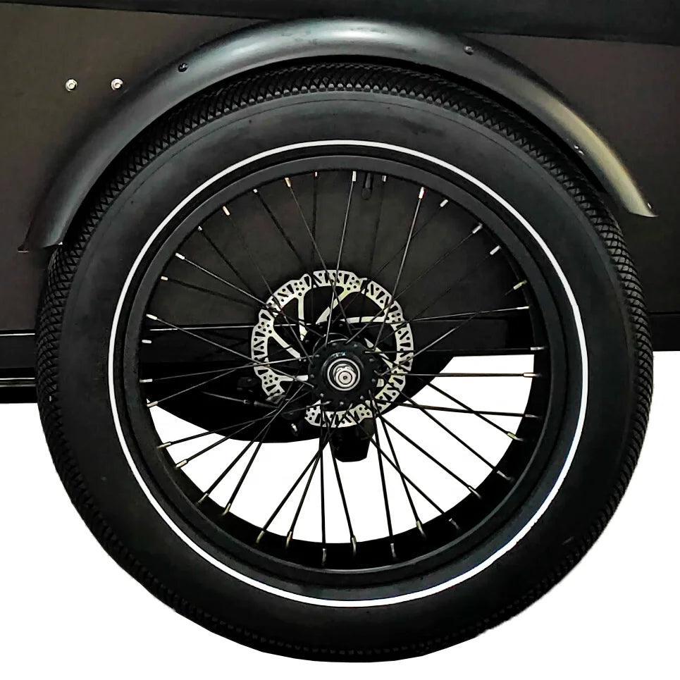 Cheap Family Electric Cargo Bike 3 Wheel 26 Inch Aluminum Alloy 500w 48v 7 Speed Disc Brake Tricycle - VirtuousWares:Global