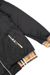 Checkered Detail Track Jacket Set - VirtuousWares:Global