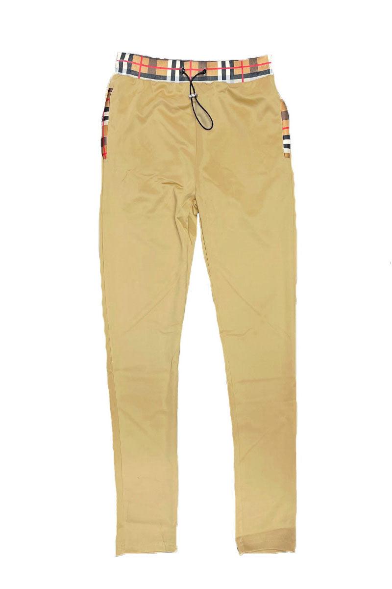 Checkered Detail Track Pant - VirtuousWares:Global