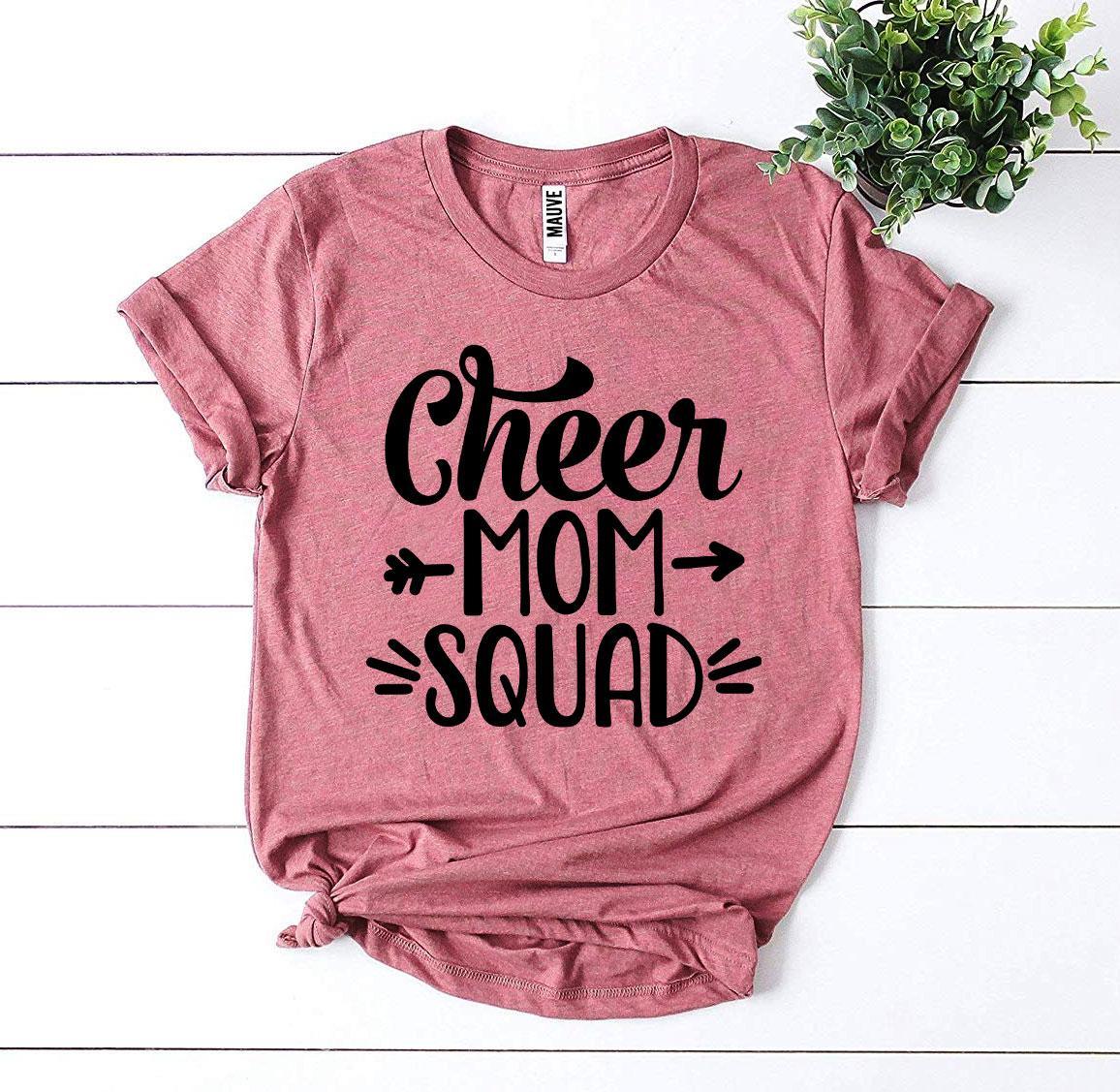 Cheer Mom Squad T-shirt - VirtuousWares:Global