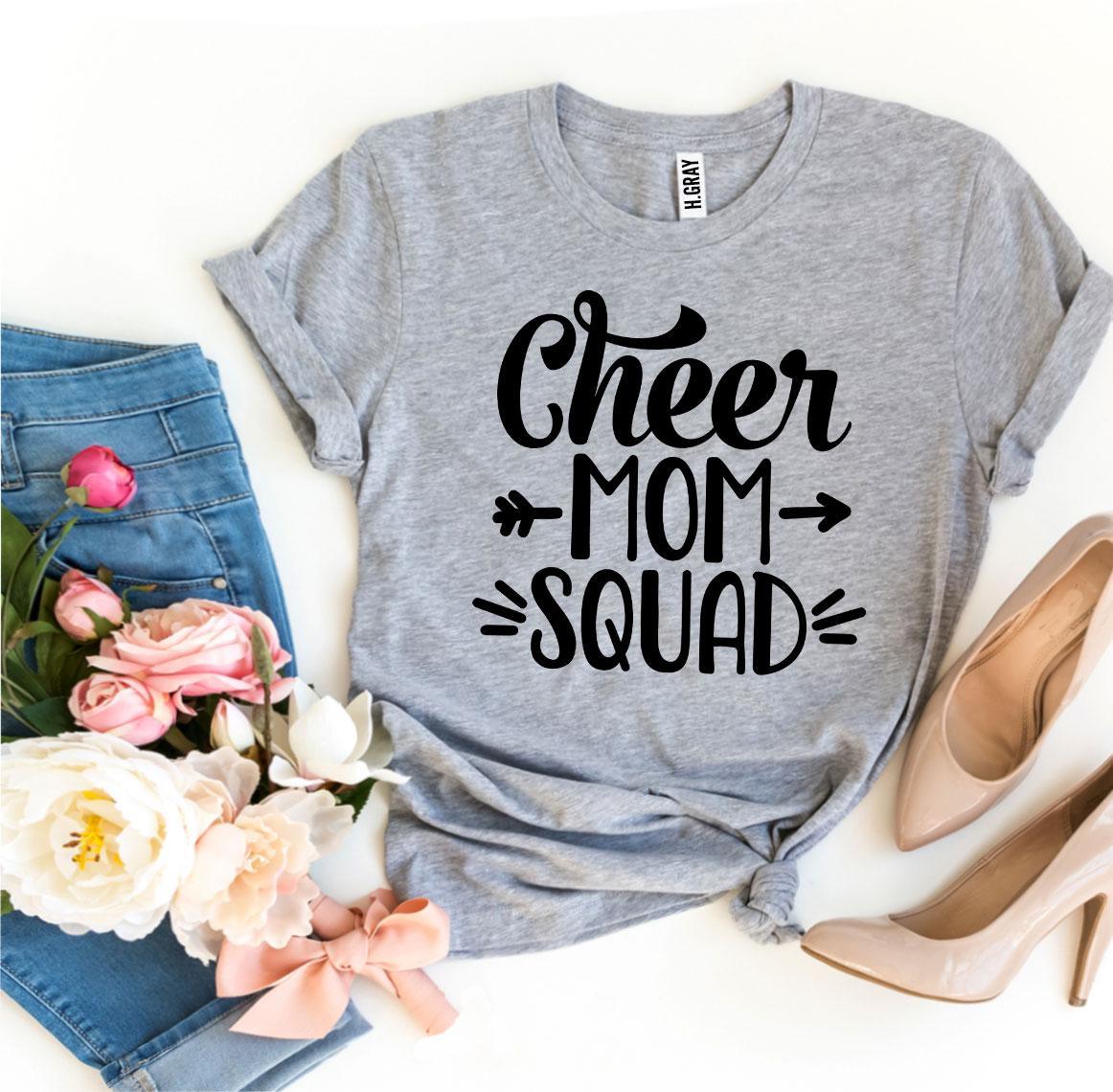 Cheer Mom Squad T-shirt - VirtuousWares:Global