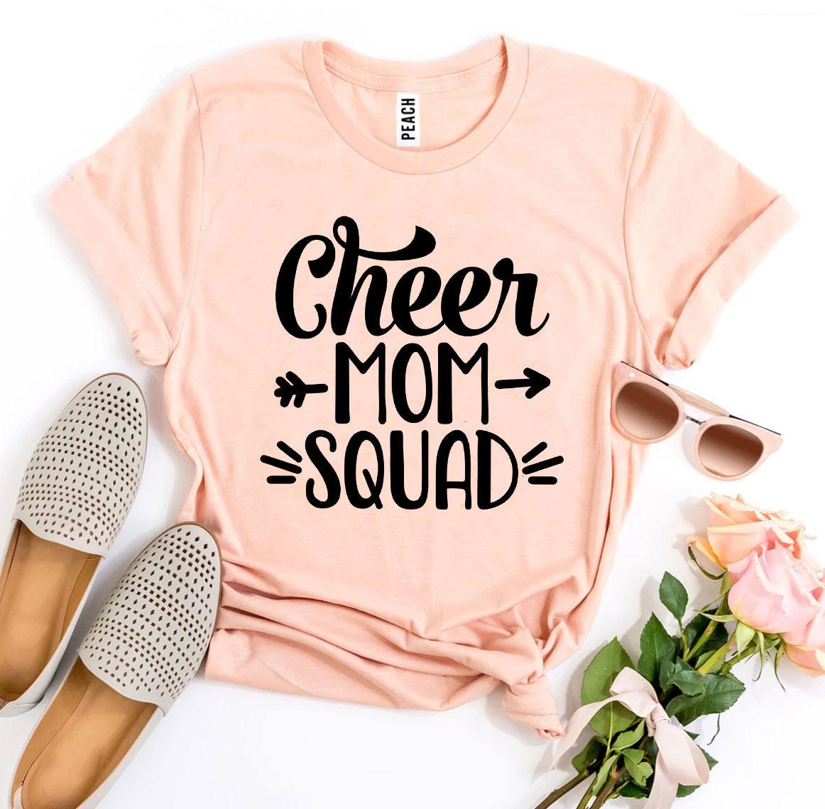 Cheer Mom Squad T-shirt - VirtuousWares:Global