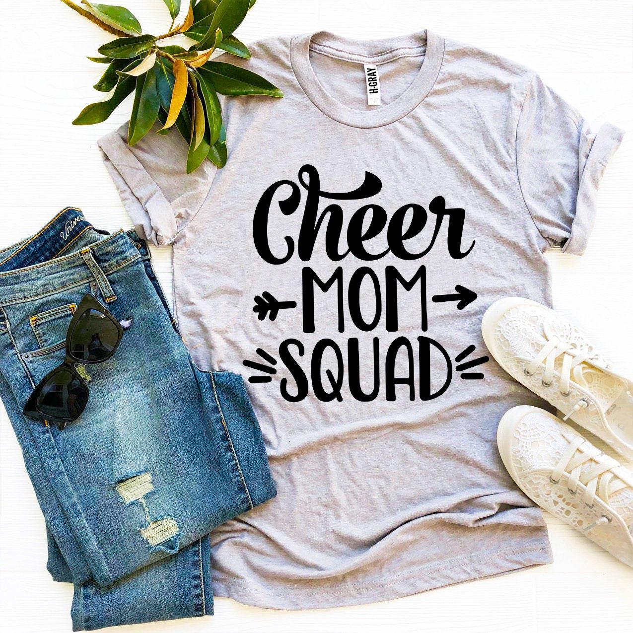 Cheer Mom Squad T-shirt - VirtuousWares:Global