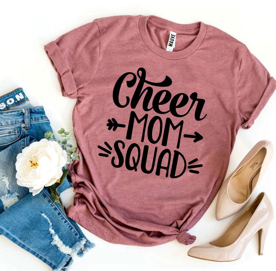 Cheer Mom Squad T-shirt - VirtuousWares:Global