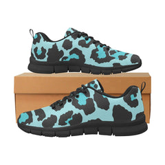 Cheetah Print Sneaker Shoes For Men - VirtuousWares:Global