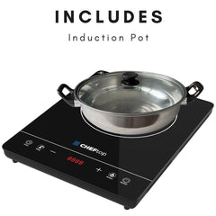 CHEFTop - Single Burner Induction Cooktop - VirtuousWares:Global