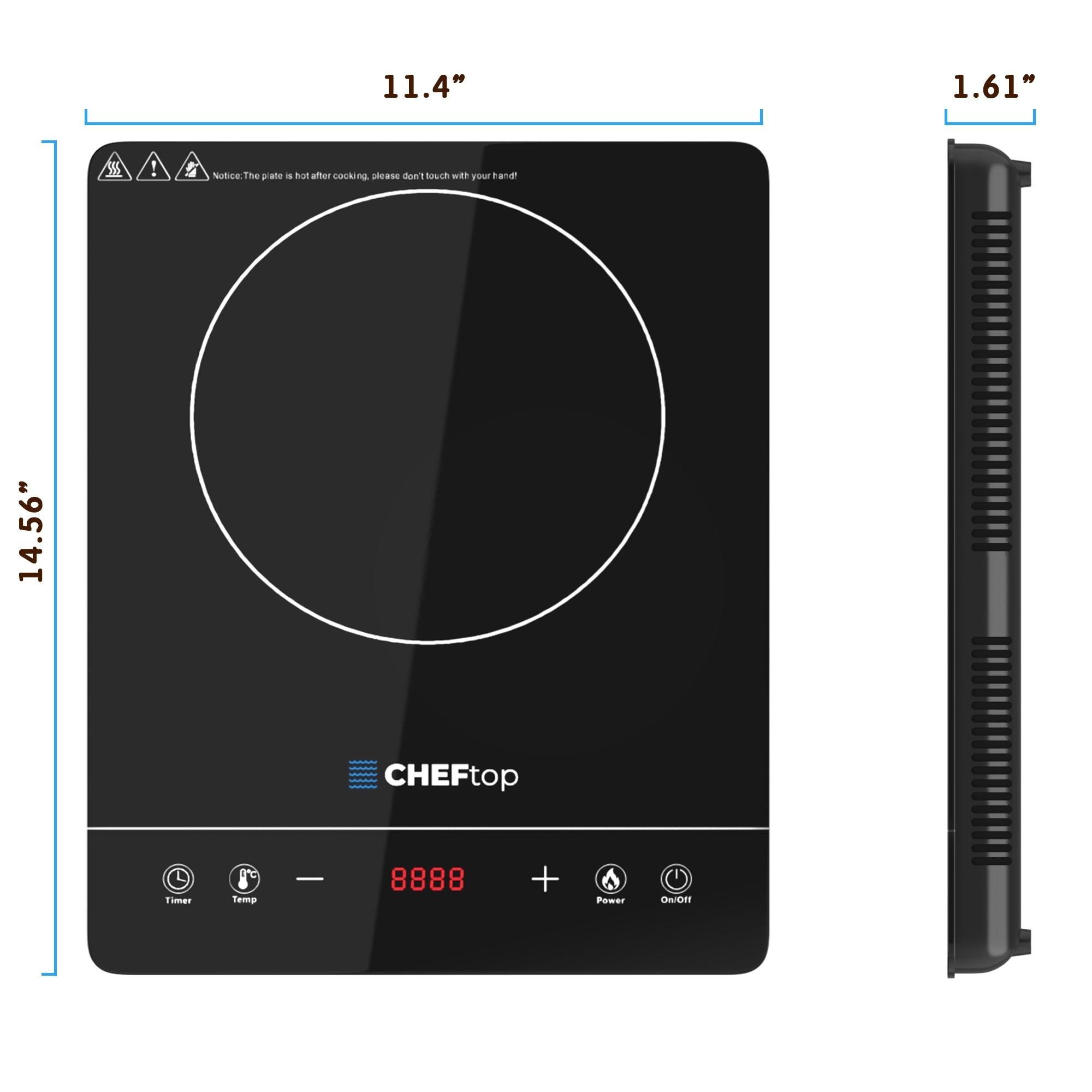 CHEFTop - Single Burner Induction Cooktop - VirtuousWares:Global