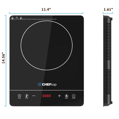 CHEFTop - Single Burner Induction Cooktop - VirtuousWares:Global