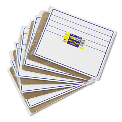 Chenille Kraft 9882-10 Student Dry-Erase Boards 12 x 9 Blue-White 1 - VirtuousWares:Global