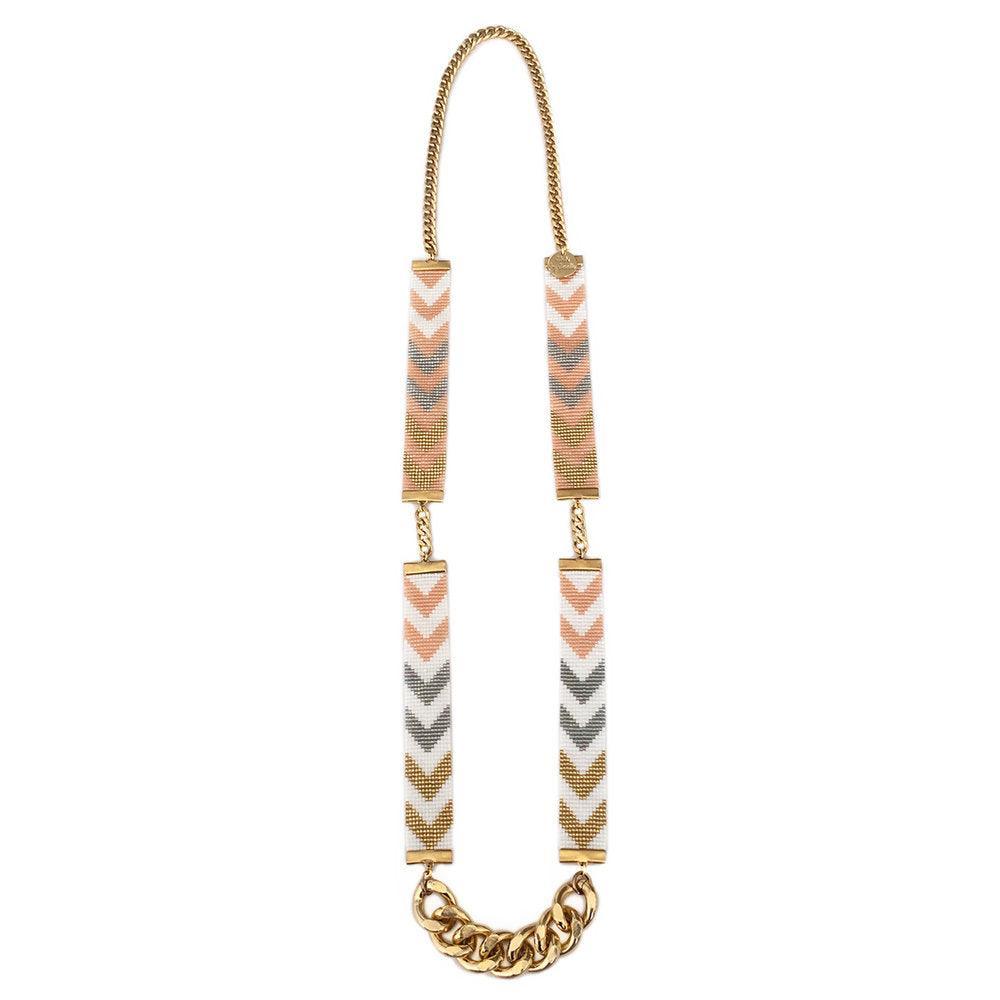 Chevron D'or Necklace - VirtuousWares:Global