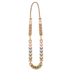 Chevron D'or Necklace - VirtuousWares:Global