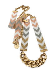 Chevron D'or Necklace - VirtuousWares:Global