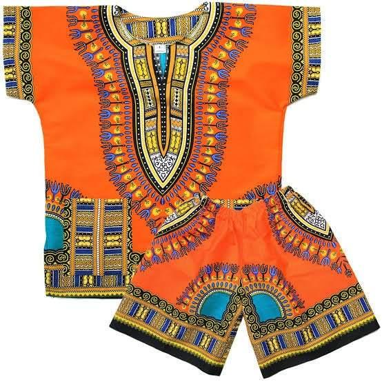 Children Dashiki Suit / Dashiki African Clothing - VirtuousWares:Global