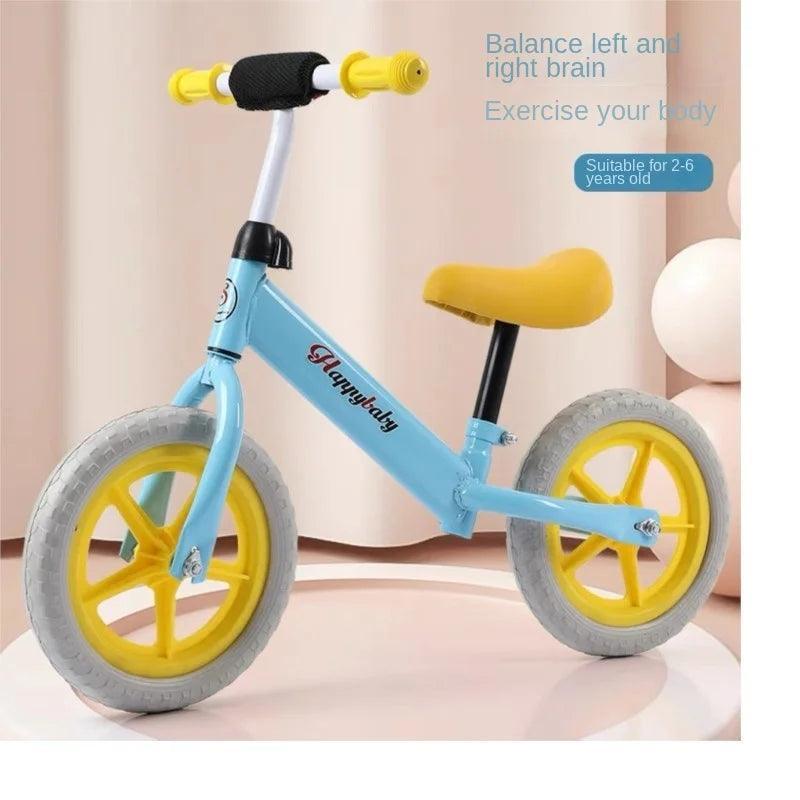 Children's Balance Bicycle No Pedal Height Adjustable Scooter Suitable For 2-6 Years Old Kids Balance Bike Two Wheels Bicycle - VirtuousWares:Global