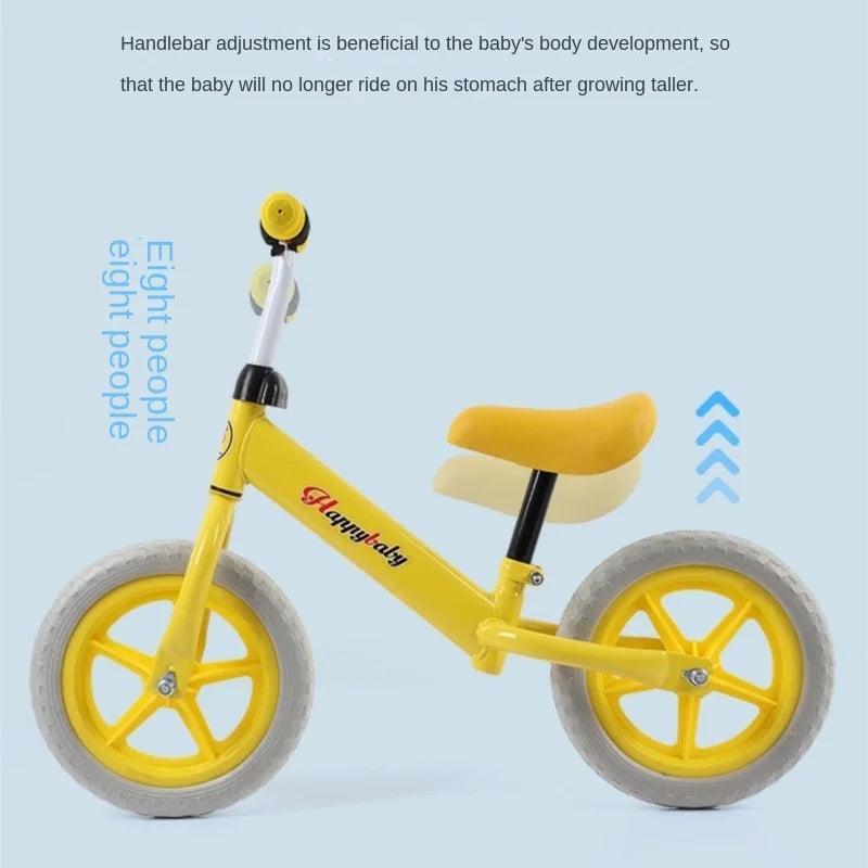 Children's Balance Bicycle No Pedal Height Adjustable Scooter Suitable For 2-6 Years Old Kids Balance Bike Two Wheels Bicycle - VirtuousWares:Global