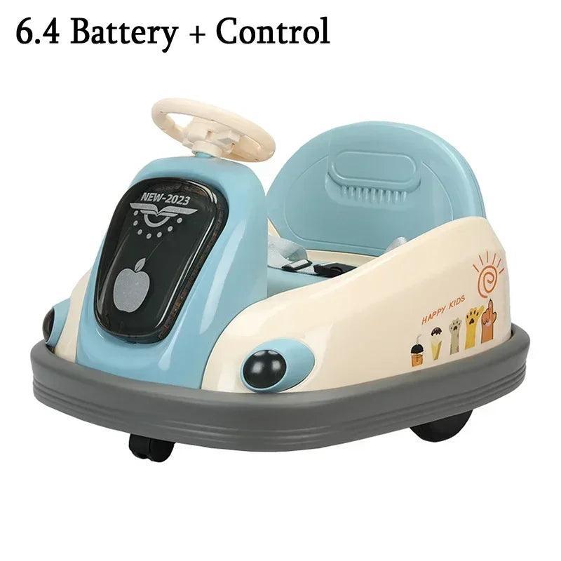 Children's Electric Bumper Car Baby Bumper Car Outdoor Drift Car Rotating Kart 1-8 Years Old Baby Can Sit Charging Baby Ride Toy - VirtuousWares:Global