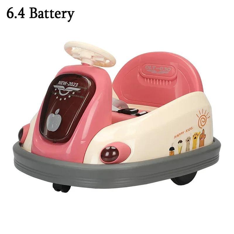 Children's Electric Bumper Car Baby Bumper Car Outdoor Drift Car Rotating Kart 1-8 Years Old Baby Can Sit Charging Baby Ride Toy - VirtuousWares:Global