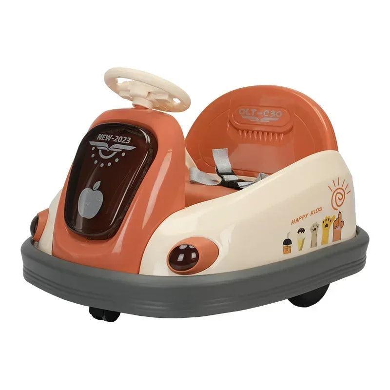Children's Electric Bumper Car Baby Bumper Car Outdoor Drift Car Rotating Kart 1-8 Years Old Baby Can Sit Charging Baby Ride Toy - VirtuousWares:Global