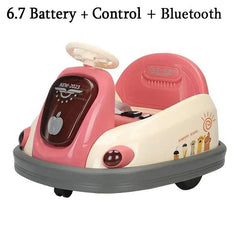 Children's Electric Bumper Car Baby Bumper Car Outdoor Drift Car Rotating Kart 1-8 Years Old Baby Can Sit Charging Baby Ride Toy - VirtuousWares:Global