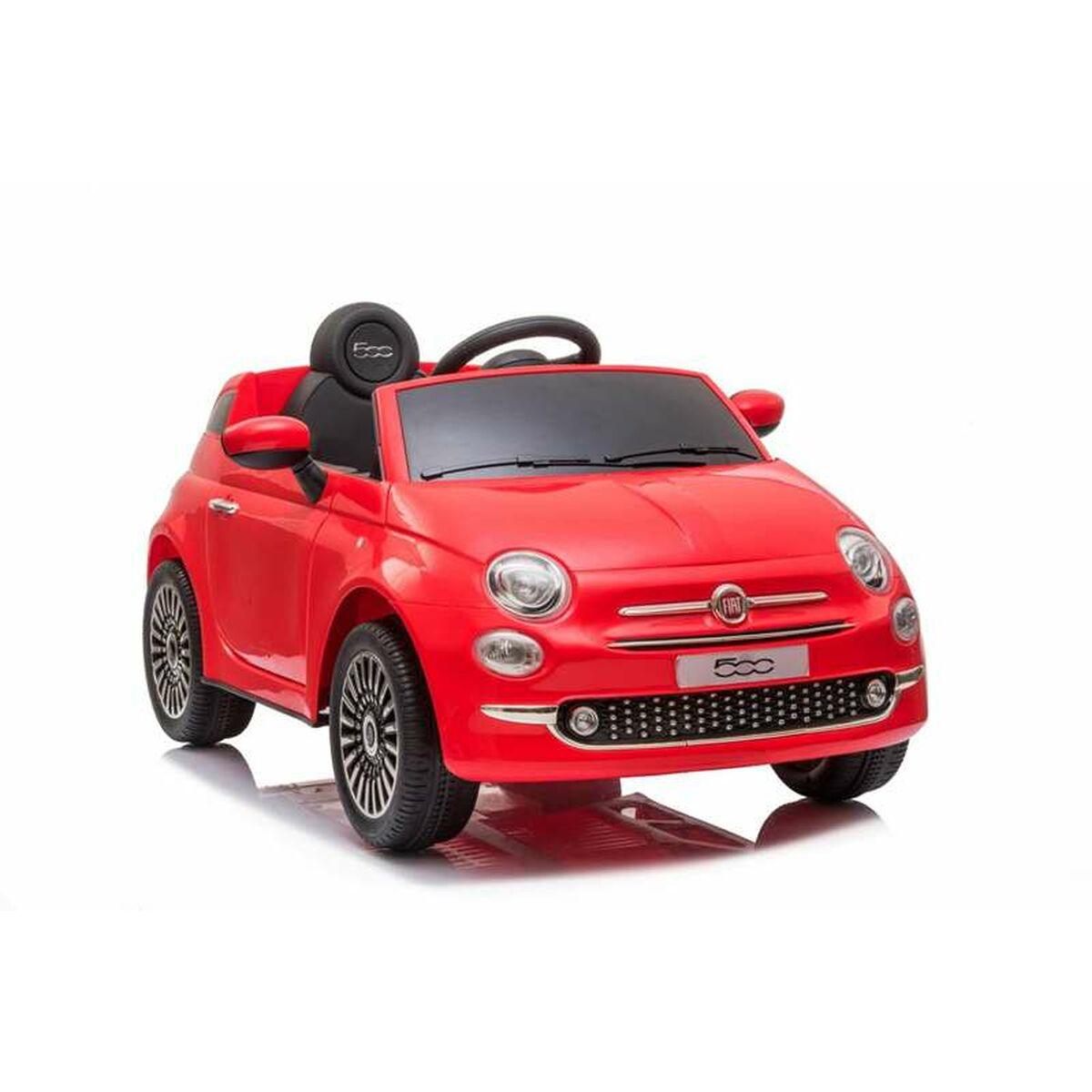 Children's Electric Car Injusa Fiat 500 Red Radio control 12 V - VirtuousWares:Global
