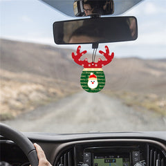 Christmas Car Air Freshener Decor Santa Claus - VirtuousWares:Global