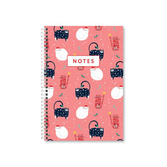 Christmas Cat Notebook (Pack of 6) - VirtuousWares:Global