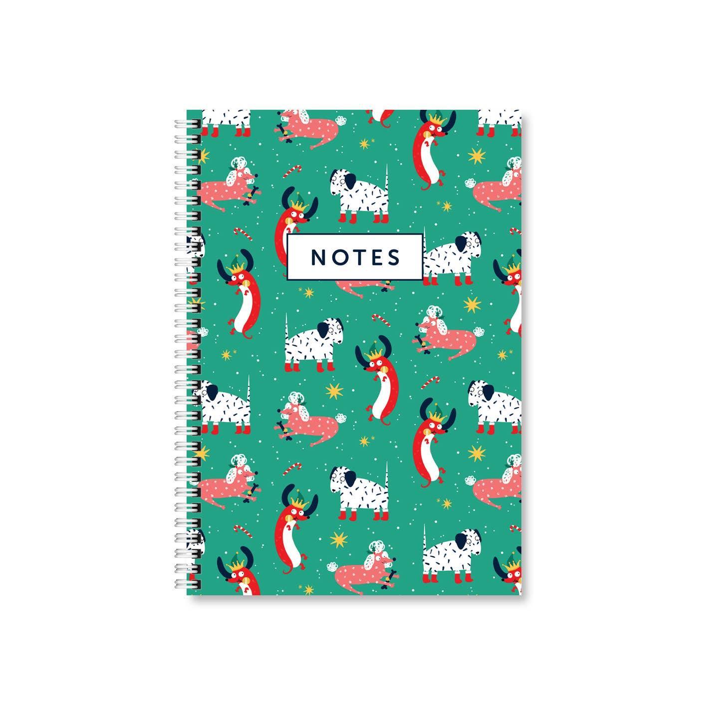 Christmas Dog Notebook (Pack of 6) - VirtuousWares:Global