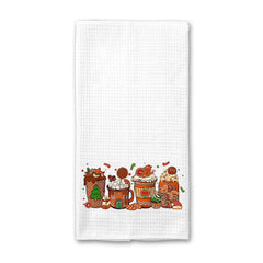 Christmas Drinks Kitchen Towel - VirtuousWares:Global