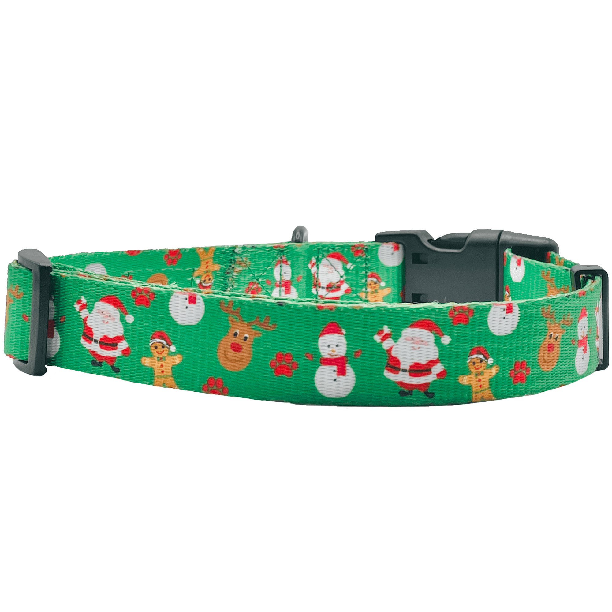 Christmas Festive Green Holiday Dog Collar - VirtuousWares:Global