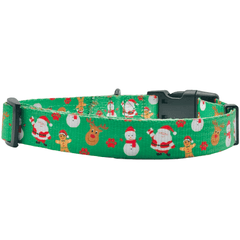 Christmas Festive Green Holiday Dog Collar - VirtuousWares:Global