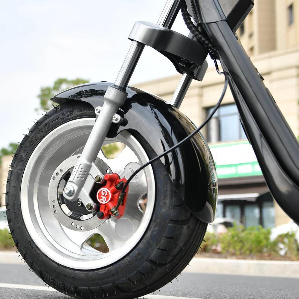 Citycoco Electric Scooter 4000W Powerful Motor Max Speed 70-80KM/H 60V25AH Battery Charging Mileage 40-60KM Max Load 250KG - VirtuousWares:Global