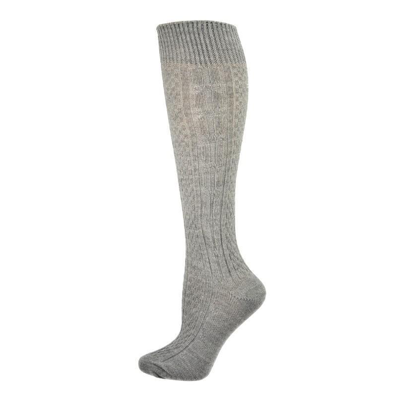 Classic Cable Knit Acrylic Knee High Socks 3 Pair Pack - VirtuousWares:Global