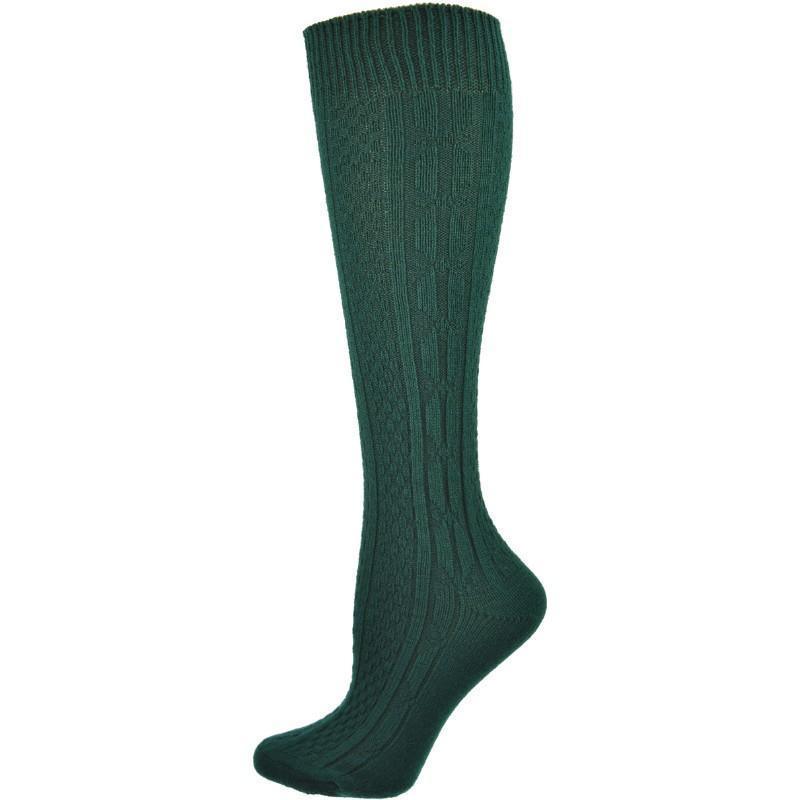 Classic Cable Knit Acrylic Knee High Socks 3 Pair Pack - VirtuousWares:Global
