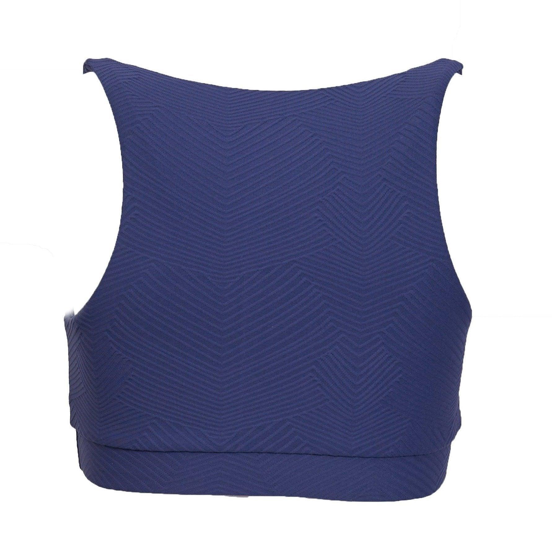 Classic Performance Bra Top - Ink Ridges Pattern - VirtuousWares:Global