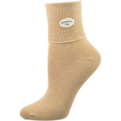 Classic Ribbed Single Cuff Pima Cotton 3 Pairs School Uniform Socks - VirtuousWares:Global