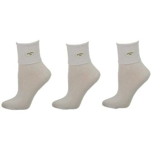 Classic Ribbed Single Cuff Pima Cotton 3 Pairs School Uniform Socks - VirtuousWares:Global