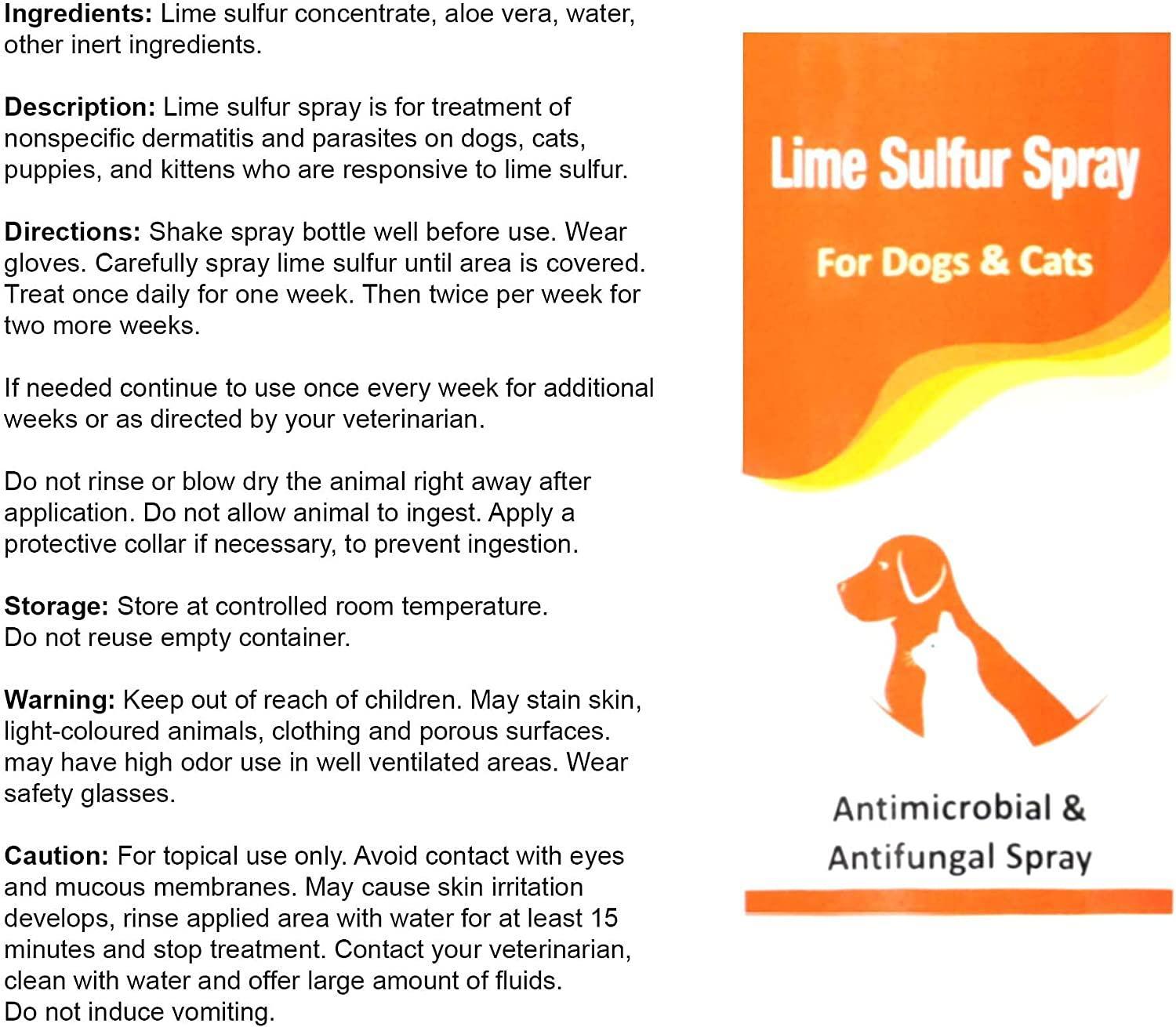 Classic's Lime Sulfur Dip Classic's Lime Sulfur Spray Pet Care - VirtuousWares:Global