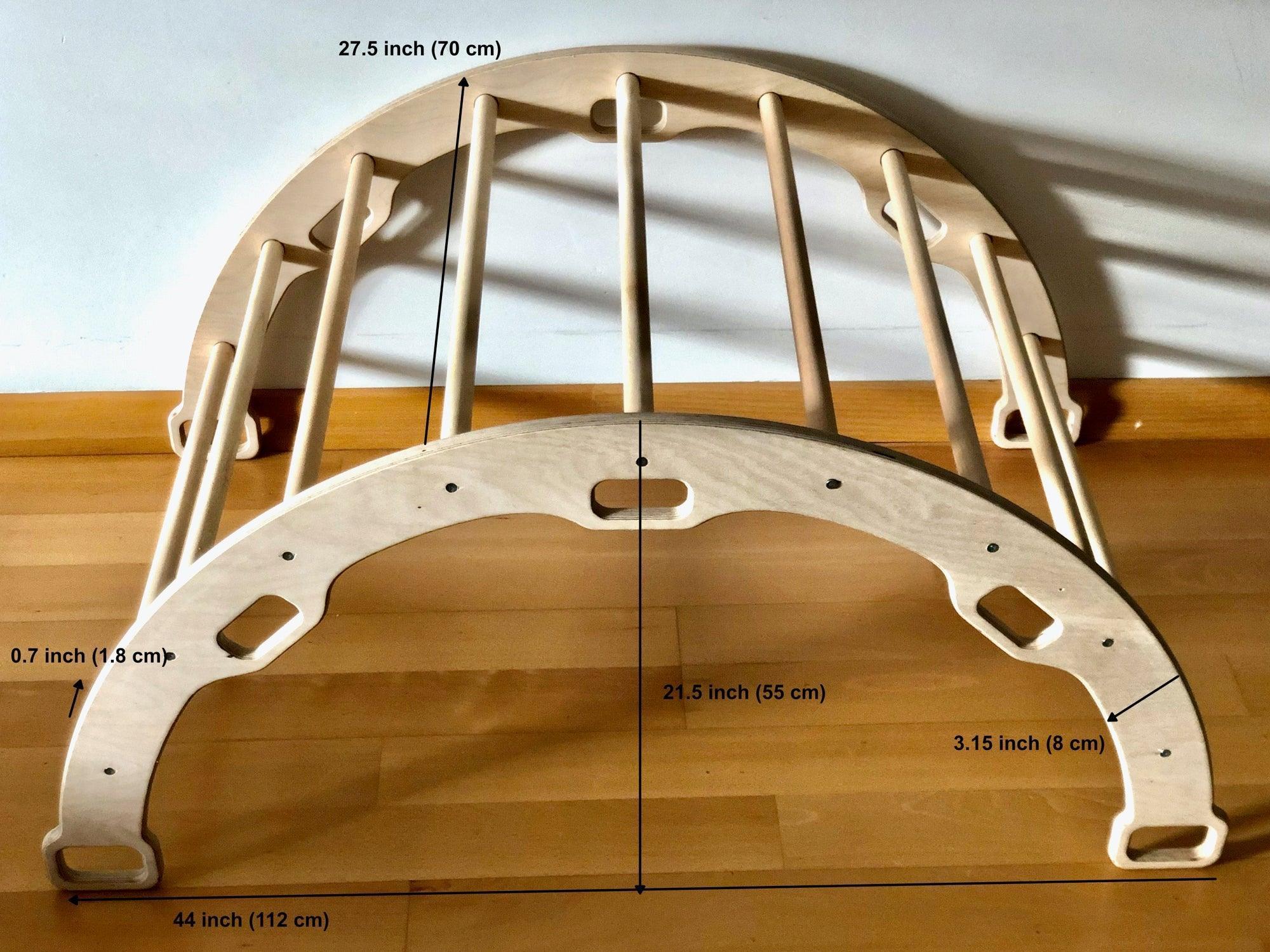 Climbing Arch/Rocker with 2 Ramps - VirtuousWares:Global