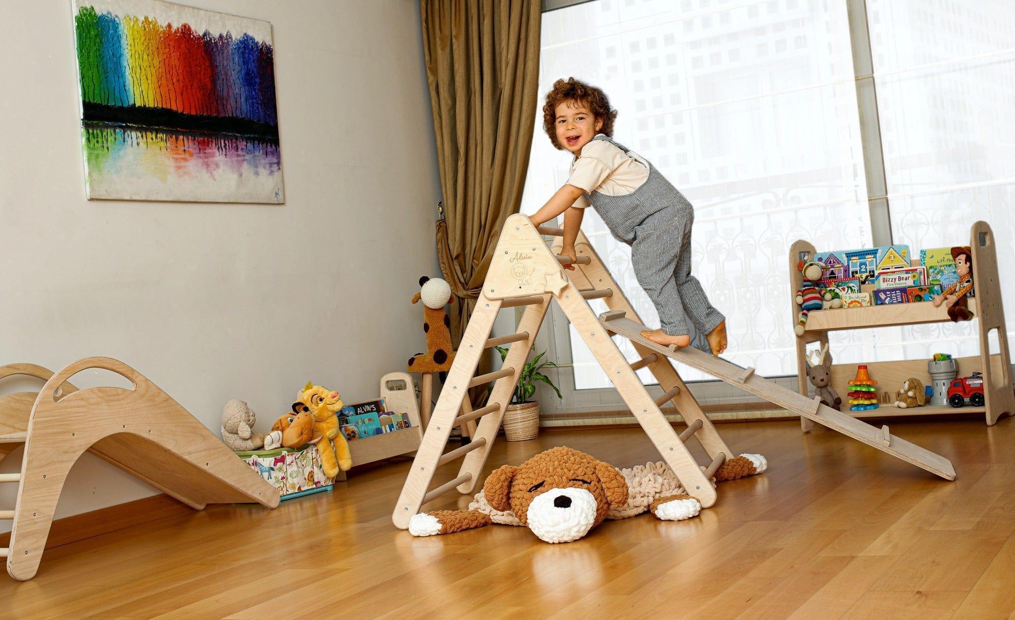 Climbing Triangle and Ladder Ramp - VirtuousWares:Global