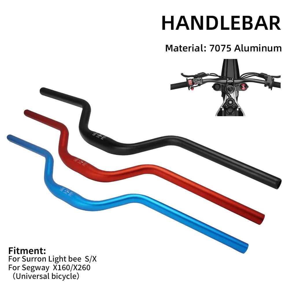CNC Handlebars Universal Riser Handle Bar For Sur-Ron Surron Light Bee - VirtuousWares:Global