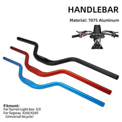 CNC Handlebars Universal Riser Handle Bar For Sur-Ron Surron Light Bee - VirtuousWares:Global