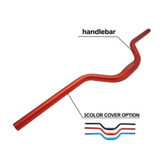 CNC Handlebars Universal Riser Handle Bar For Sur-Ron Surron Light Bee - VirtuousWares:Global