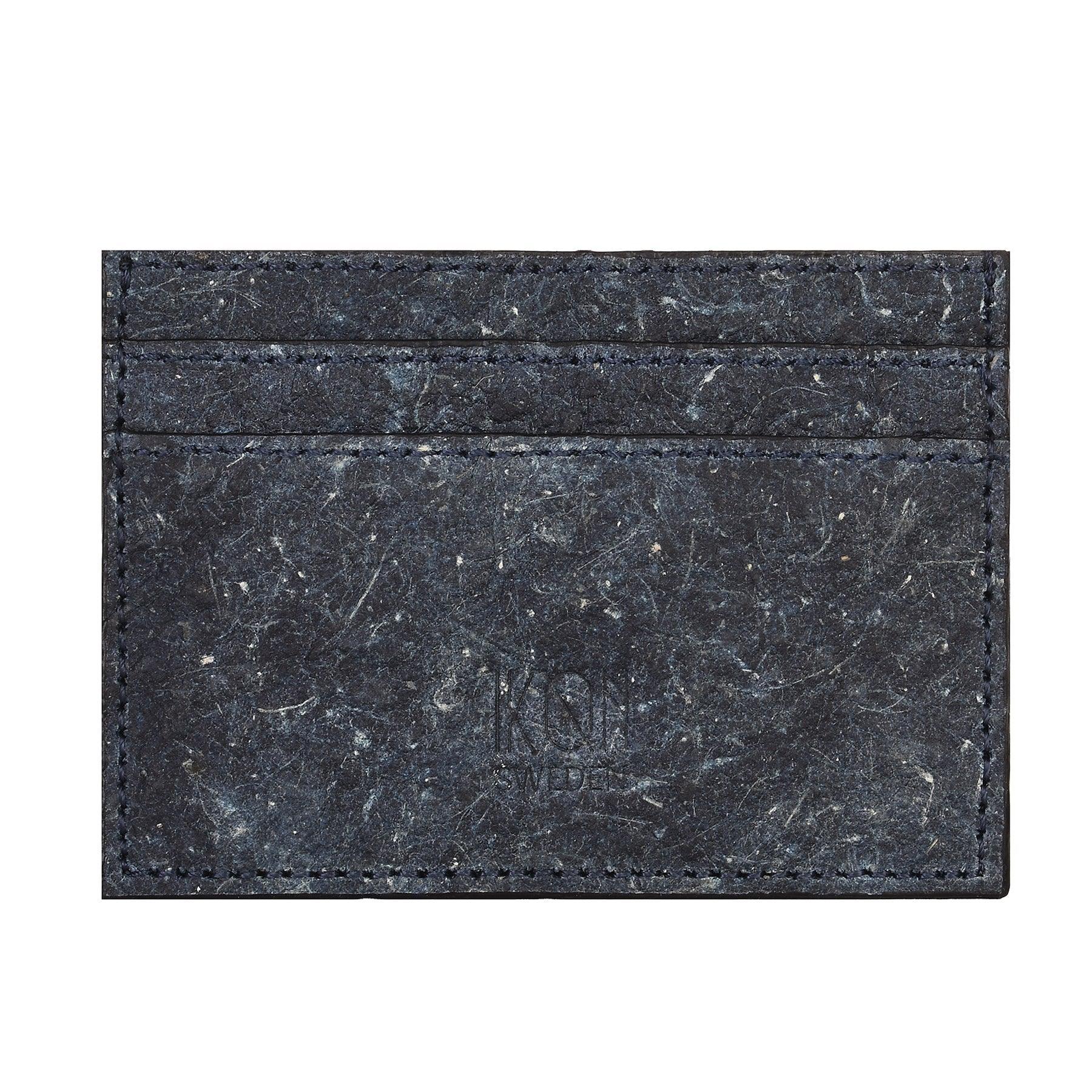 Coconut Leather Card Holder - Dark Indigo - VirtuousWares:Global