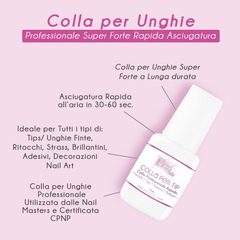 Colla per Unghie Professionale Extra Forte 7,5 g - VirtuousWares:Global