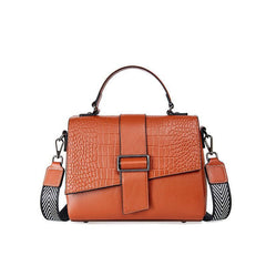 Color Contrast Fashion European American Style Messenger Bag - VirtuousWares:Global
