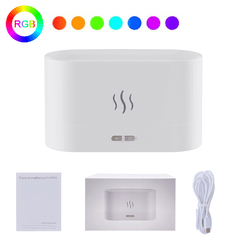 Colorful Flame Air Humidifier USB Aroma Diffuser - VirtuousWares:Global