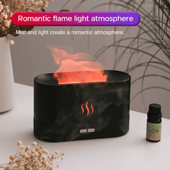 Colorful Flame Air Humidifier USB Aroma Diffuser - VirtuousWares:Global