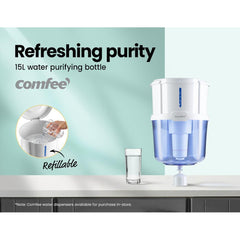 Comfee Water Purifier Dispenser 15L Water Filter Bottle Cooler - VirtuousWares:Global