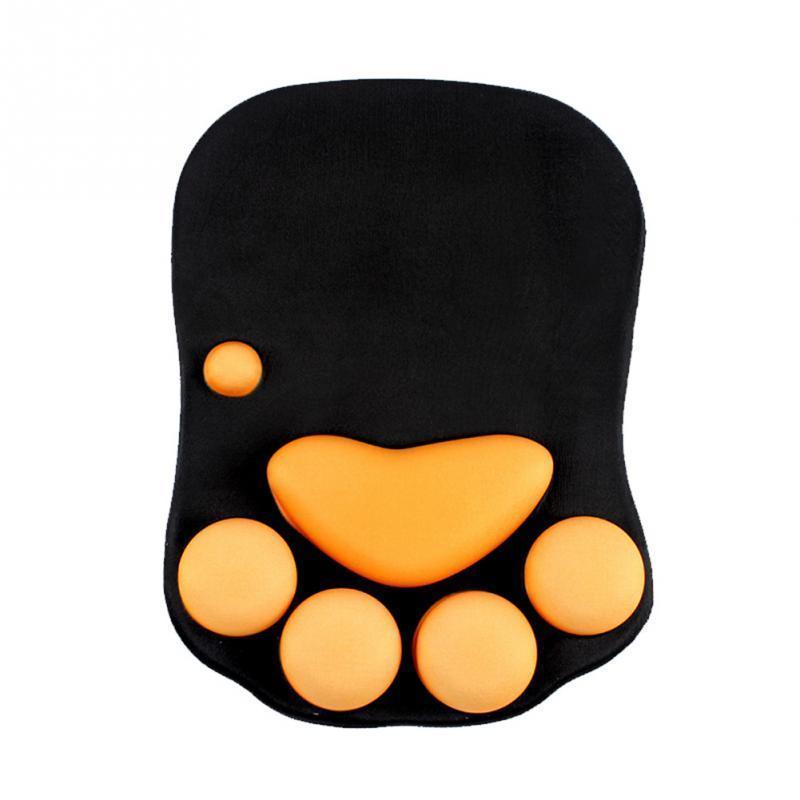 Comfortable Office Desk Cat Paw Wrist Support Mouse Pad - VirtuousWares:Global